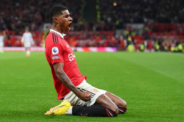 5 buts de Marcus Rashford